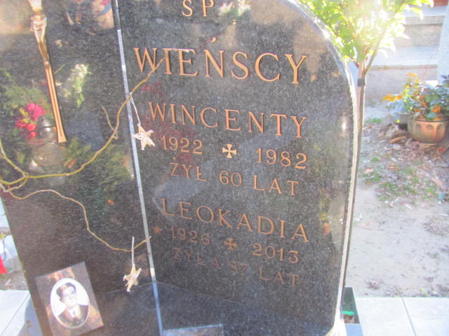 Wincenty Wieński 1922 Oleśnica - Grobonet - Wyszukiwarka osób pochowanych