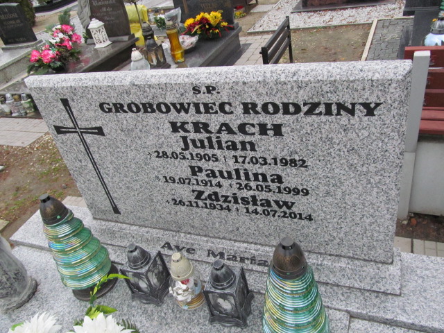 Paulina Krach 1914 Oleśnica - Grobonet - Wyszukiwarka osób pochowanych