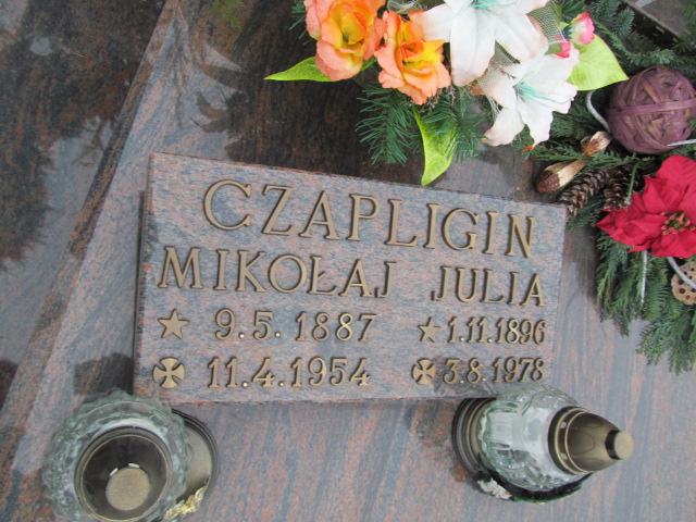 Mikołaj Czapligin 1887 Oleśnica - Grobonet - Wyszukiwarka osób pochowanych