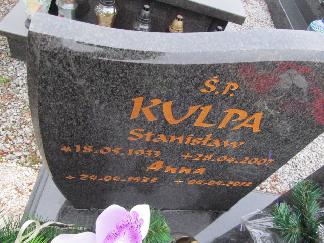 Anna Kulpa 1933 Oleśnica - Grobonet - Wyszukiwarka osób pochowanych