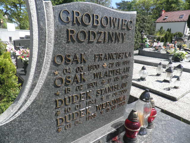 Grób Weronika Dudek