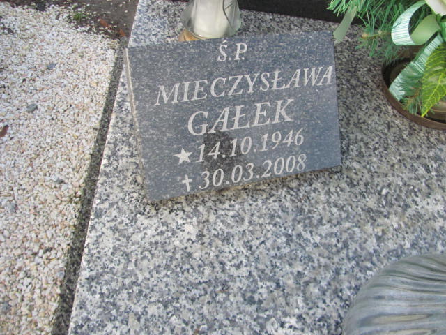 Mieczysława Gabriela Gałek 1946 Oleśnica - Grobonet - Wyszukiwarka osób pochowanych