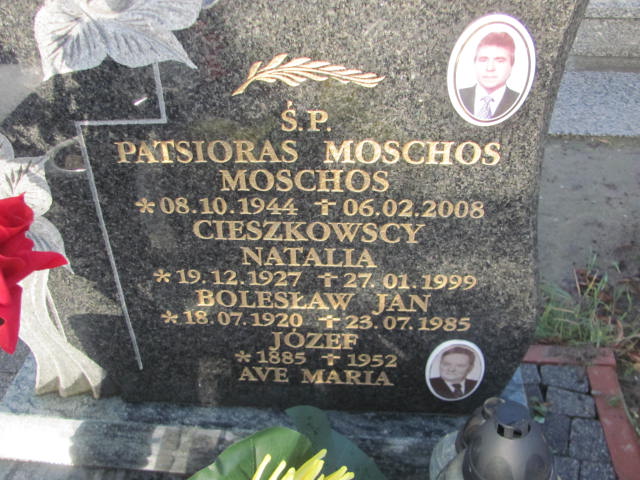 Moschos Patsioras 1944 Oleśnica - Grobonet - Wyszukiwarka osób pochowanych