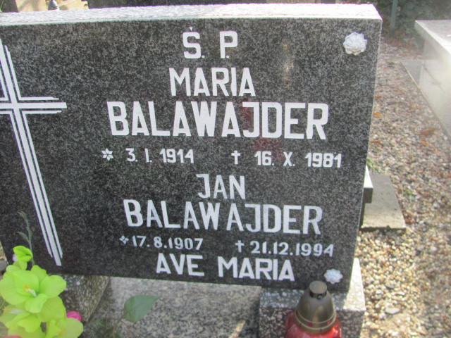 Jan Balawajder 1907 Oleśnica - Grobonet - Wyszukiwarka osób pochowanych