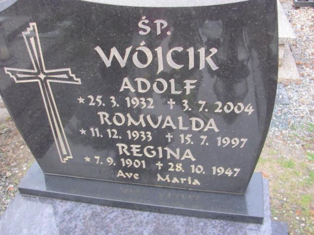 Regina Wójcik 1901 Oleśnica - Grobonet - Wyszukiwarka osób pochowanych