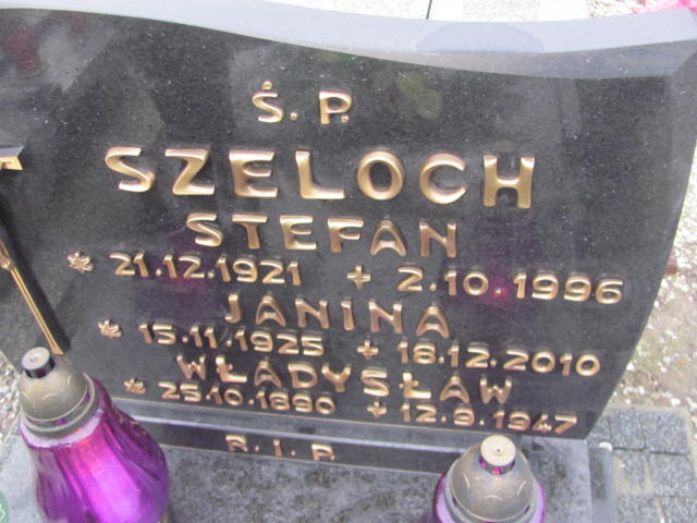 Stefan Szeloch 1921 Oleśnica - Grobonet - Wyszukiwarka osób pochowanych