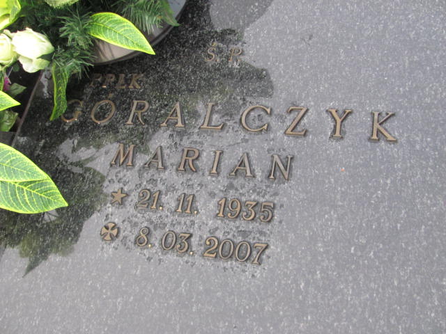 Marian Góralczyk 1935 Oleśnica - Grobonet - Wyszukiwarka osób pochowanych