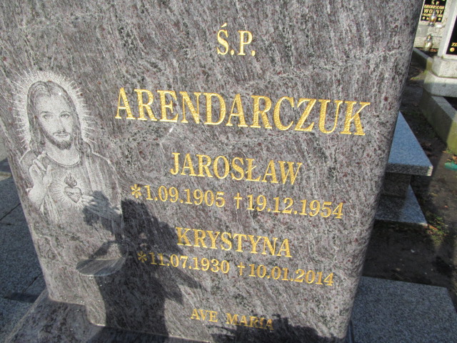 Jarosław Arendarczuk 1905 Oleśnica - Grobonet - Wyszukiwarka osób pochowanych