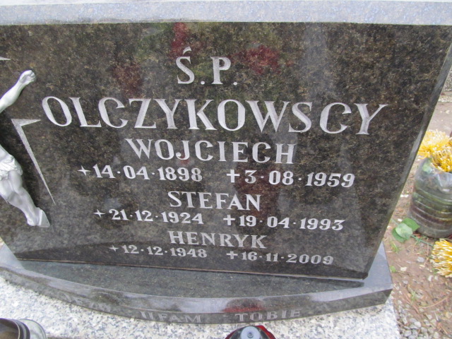 Stefan Olczykowski 1924 Oleśnica - Grobonet - Wyszukiwarka osób pochowanych