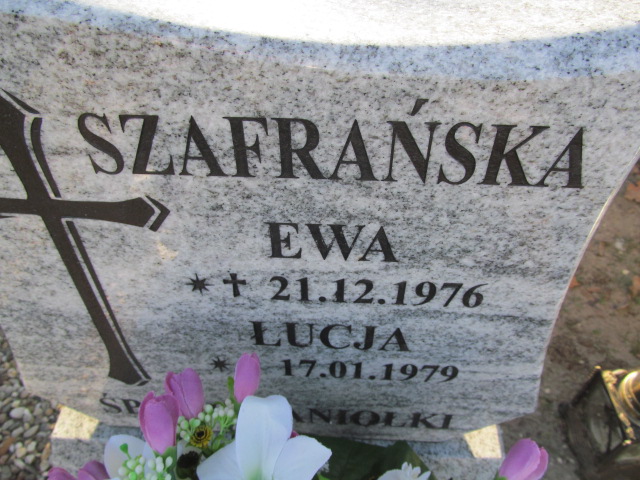 Ewa Szafrańska 1976 Oleśnica - Grobonet - Wyszukiwarka osób pochowanych