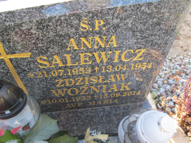 Anna Salewicz 1953 Oleśnica - Grobonet - Wyszukiwarka osób pochowanych