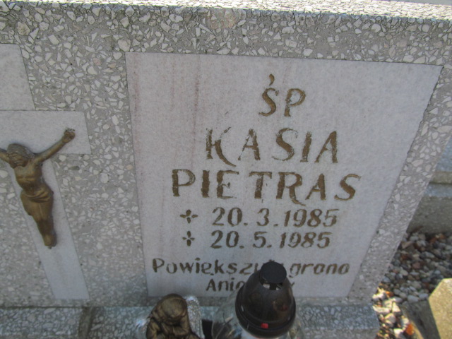 Katarzyna Pietras 1985 Oleśnica - Grobonet - Wyszukiwarka osób pochowanych