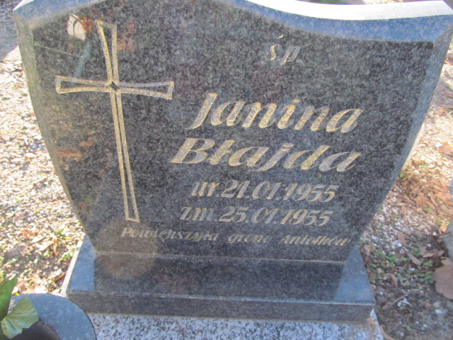 Janina Błajda 1955 Oleśnica - Grobonet - Wyszukiwarka osób pochowanych