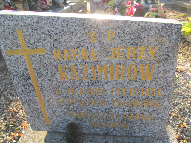 Jerzy Kazimirów 1954 Oleśnica - Grobonet - Wyszukiwarka osób pochowanych