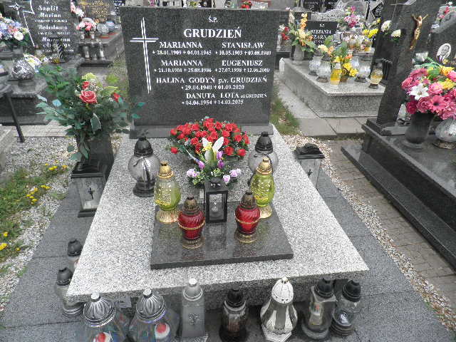 Danuta Lota 1954 Oleśnica - Grobonet - Wyszukiwarka osób pochowanych