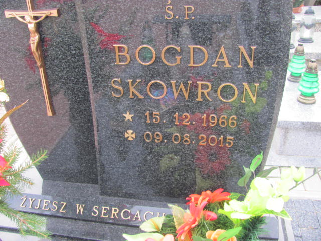 Bogdan Skowron 1966 Oleśnica - Grobonet - Wyszukiwarka osób pochowanych
