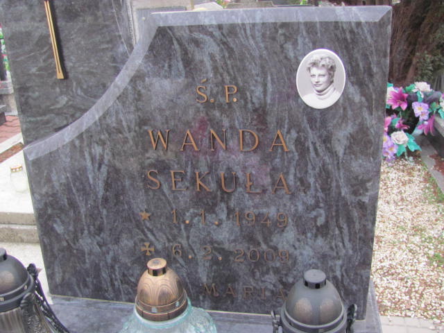 Wanda Sekuła 1949 Oleśnica - Grobonet - Wyszukiwarka osób pochowanych