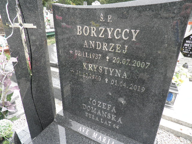 Grób Krystyna Borzycka
