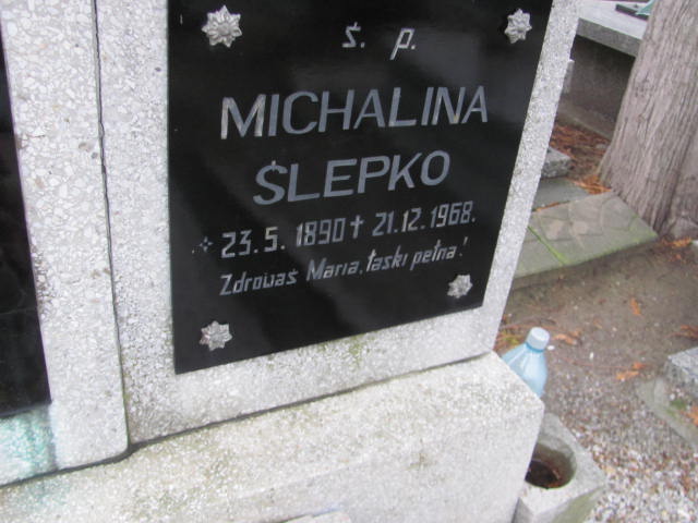 Michalina Ślepko 1890 Oleśnica - Grobonet - Wyszukiwarka osób pochowanych