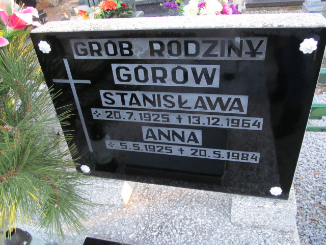 Anna Góra 1925 Oleśnica - Grobonet - Wyszukiwarka osób pochowanych