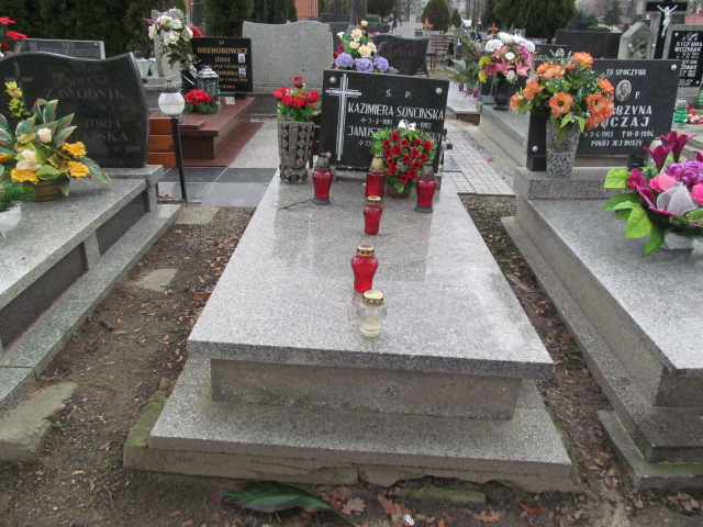Grób Kazimiera Sońcińska