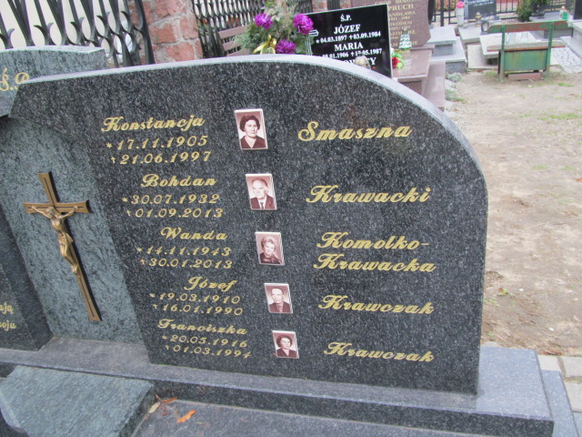 Konstancja Smaszna 1905 Oleśnica - Grobonet - Wyszukiwarka osób pochowanych