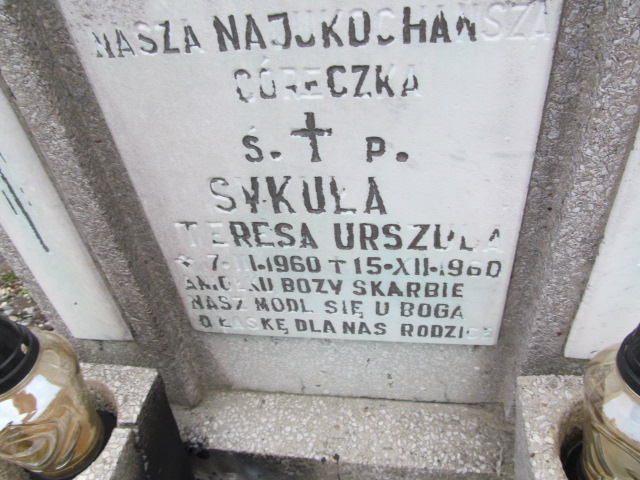 Teresa Sykuła 1960 Oleśnica - Grobonet - Wyszukiwarka osób pochowanych