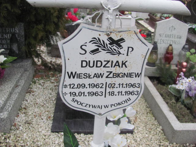 Wiesław Dudziak 1962 Oleśnica - Grobonet - Wyszukiwarka osób pochowanych