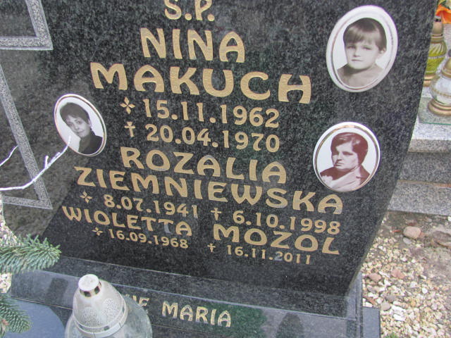 Grób Rozalia Ziemniewska
