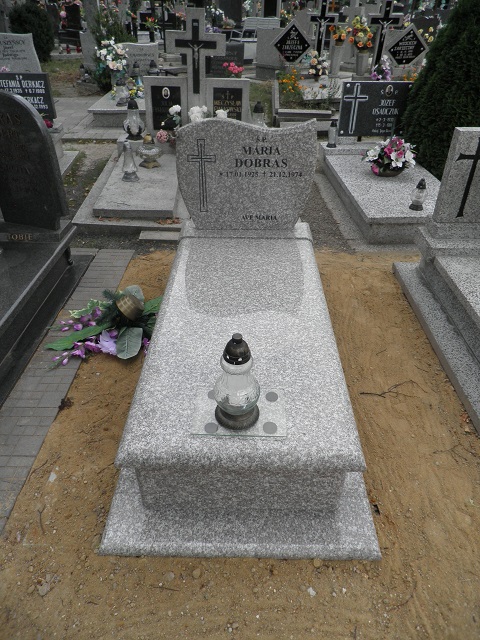 Maria Dobras 1925 Oleśnica - Grobonet - Wyszukiwarka osób pochowanych