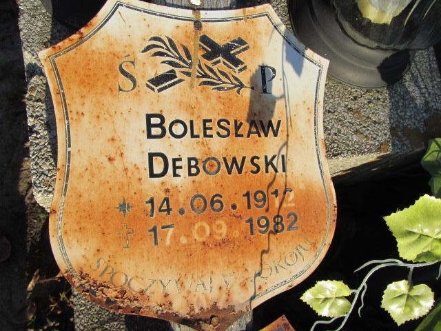 Bolesław Dębowski 1912 Oleśnica - Grobonet - Wyszukiwarka osób pochowanych