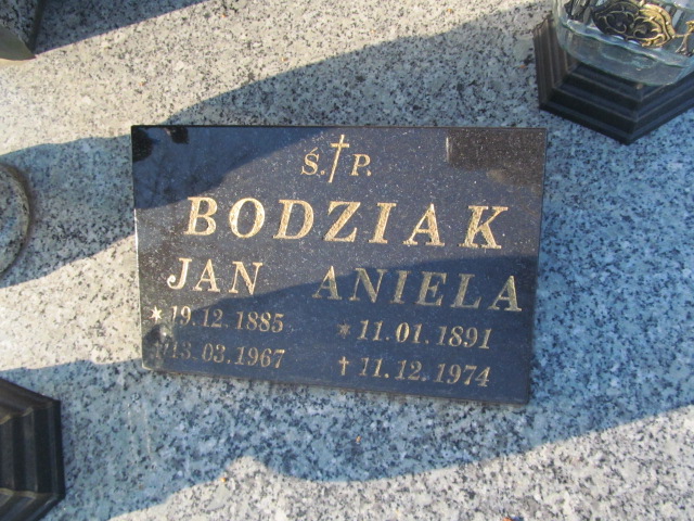 Aniela Bodziak 1891 Oleśnica - Grobonet - Wyszukiwarka osób pochowanych