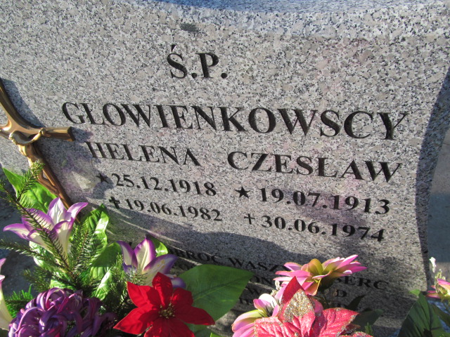 Czesław Głowienkowski 1913 Oleśnica - Grobonet - Wyszukiwarka osób pochowanych