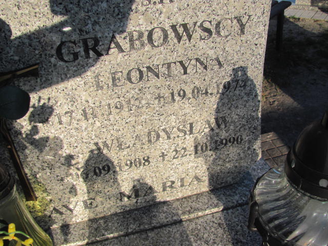 Władysław Grabowski 1908 Oleśnica - Grobonet - Wyszukiwarka osób pochowanych