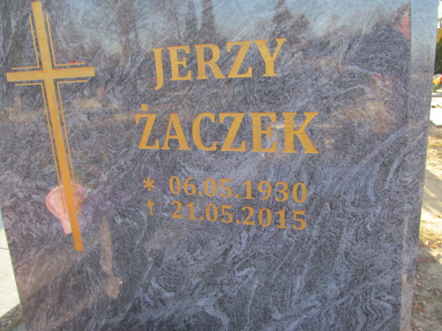 Jerzy Żaczek 1930 Oleśnica - Grobonet - Wyszukiwarka osób pochowanych