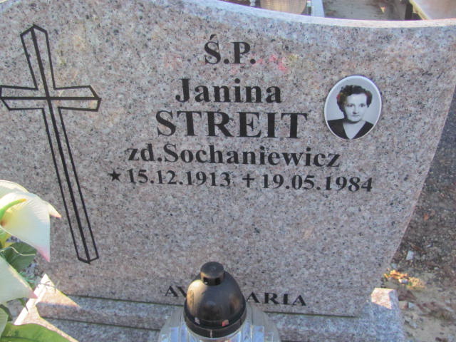 Janina Streit 1913 Oleśnica - Grobonet - Wyszukiwarka osób pochowanych