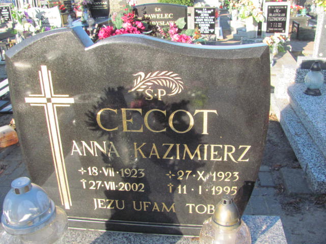 Kazimierz Cecot 1923 Oleśnica - Grobonet - Wyszukiwarka osób pochowanych