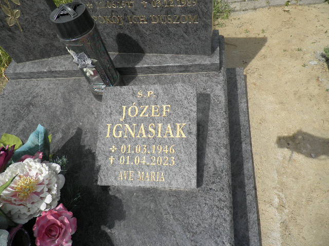 Grób Józef Ignasiak