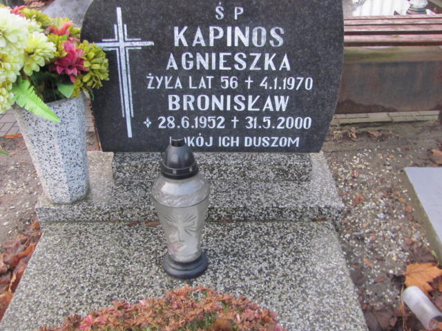 Agnieszka Kapinos 1913 Oleśnica - Grobonet - Wyszukiwarka osób pochowanych