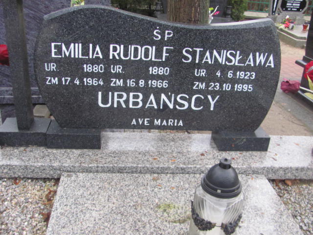 Rudolf Urbański 1880 Oleśnica - Grobonet - Wyszukiwarka osób pochowanych