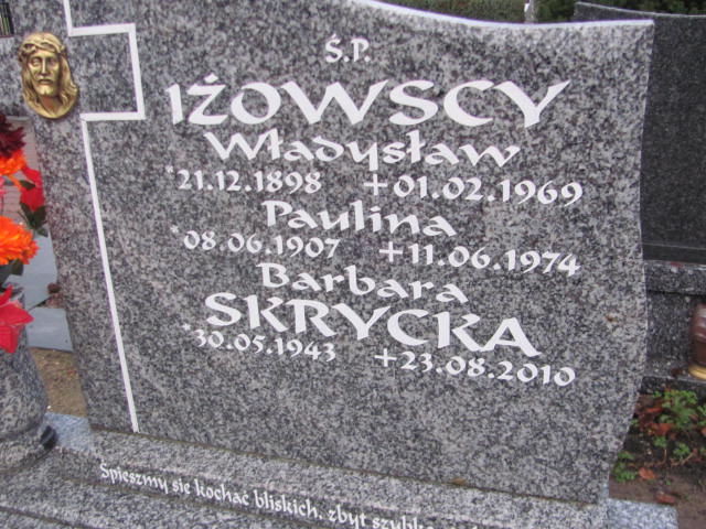 Władysław Iżowski 1898 Oleśnica - Grobonet - Wyszukiwarka osób pochowanych