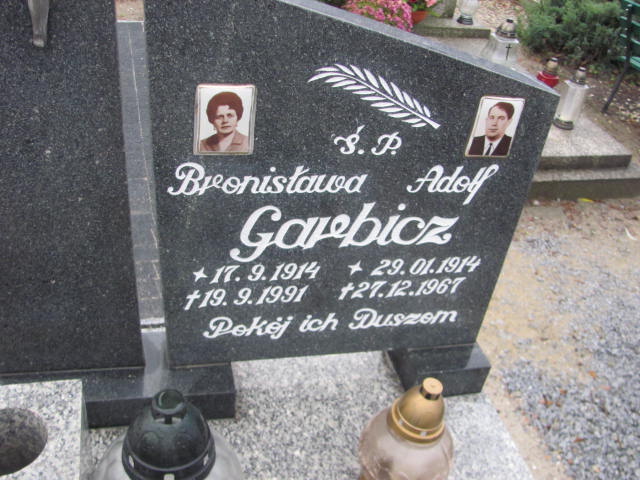 Bronisława Garbicz 1914 Oleśnica - Grobonet - Wyszukiwarka osób pochowanych