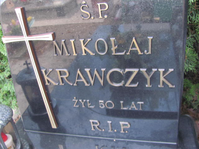 Mikołaj Krawczyk 1946 Oleśnica - Grobonet - Wyszukiwarka osób pochowanych