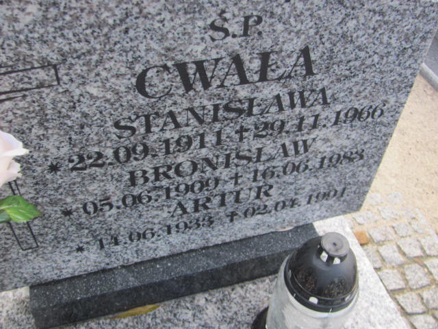 Artur Cwała 1933 Oleśnica - Grobonet - Wyszukiwarka osób pochowanych