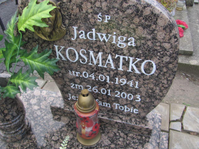 Jadwiga Kosmatko 1941 Oleśnica - Grobonet - Wyszukiwarka osób pochowanych