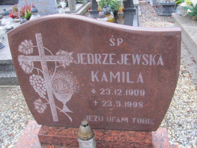 Kamila Jędrzejewska 1909 Oleśnica - Grobonet - Wyszukiwarka osób pochowanych