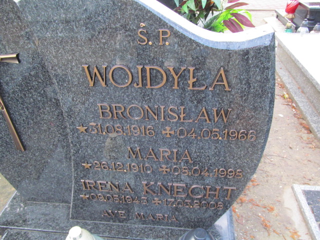 Maria Wojdyła 1910 Oleśnica - Grobonet - Wyszukiwarka osób pochowanych