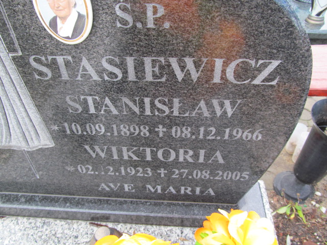 Wiktoria Stasiewicz 1923 Oleśnica - Grobonet - Wyszukiwarka osób pochowanych