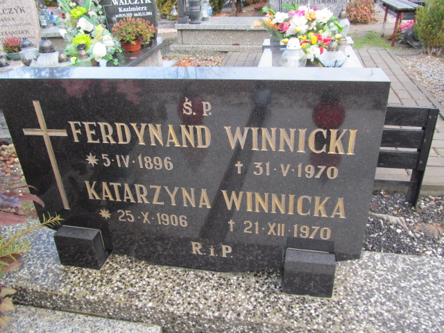 Katarzyna Winnicka 1906 Oleśnica - Grobonet - Wyszukiwarka osób pochowanych