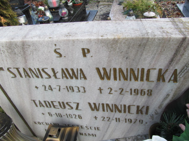 Grób Tadeusz Winnicki